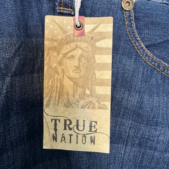 True Nation Relaxed Fit Jeans 56x30 Dark Wash Straight Leg NWT - Picture 4 of 10